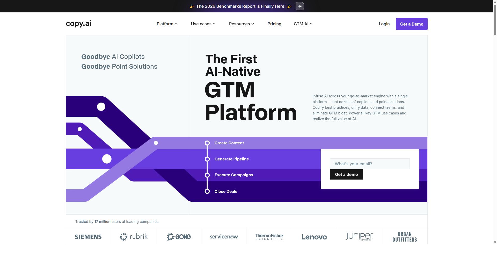 Copy.AI website