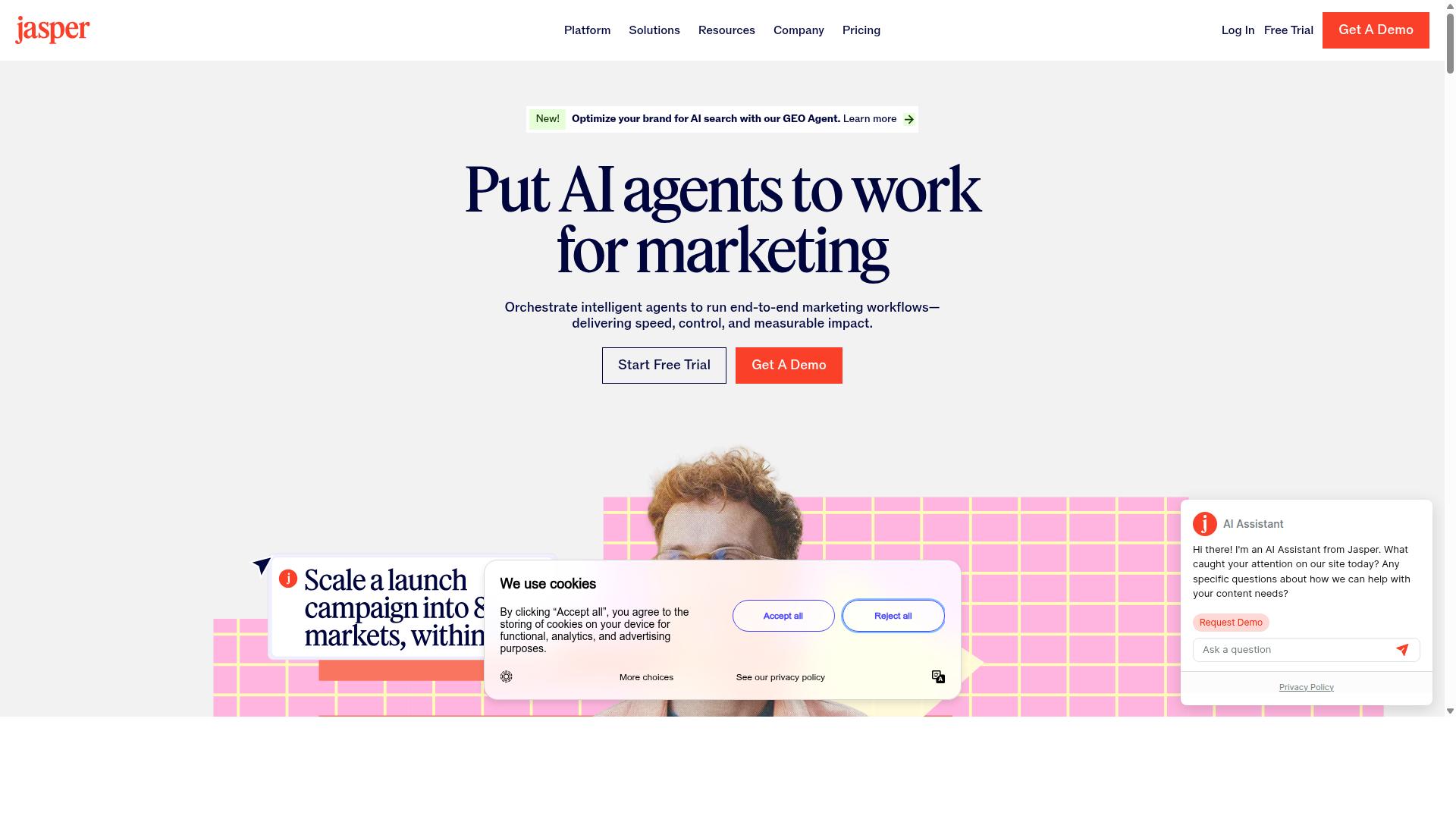 Jasper website